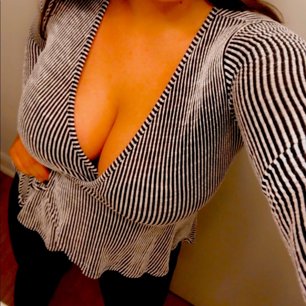 Cute black and white to wear out with the girls!